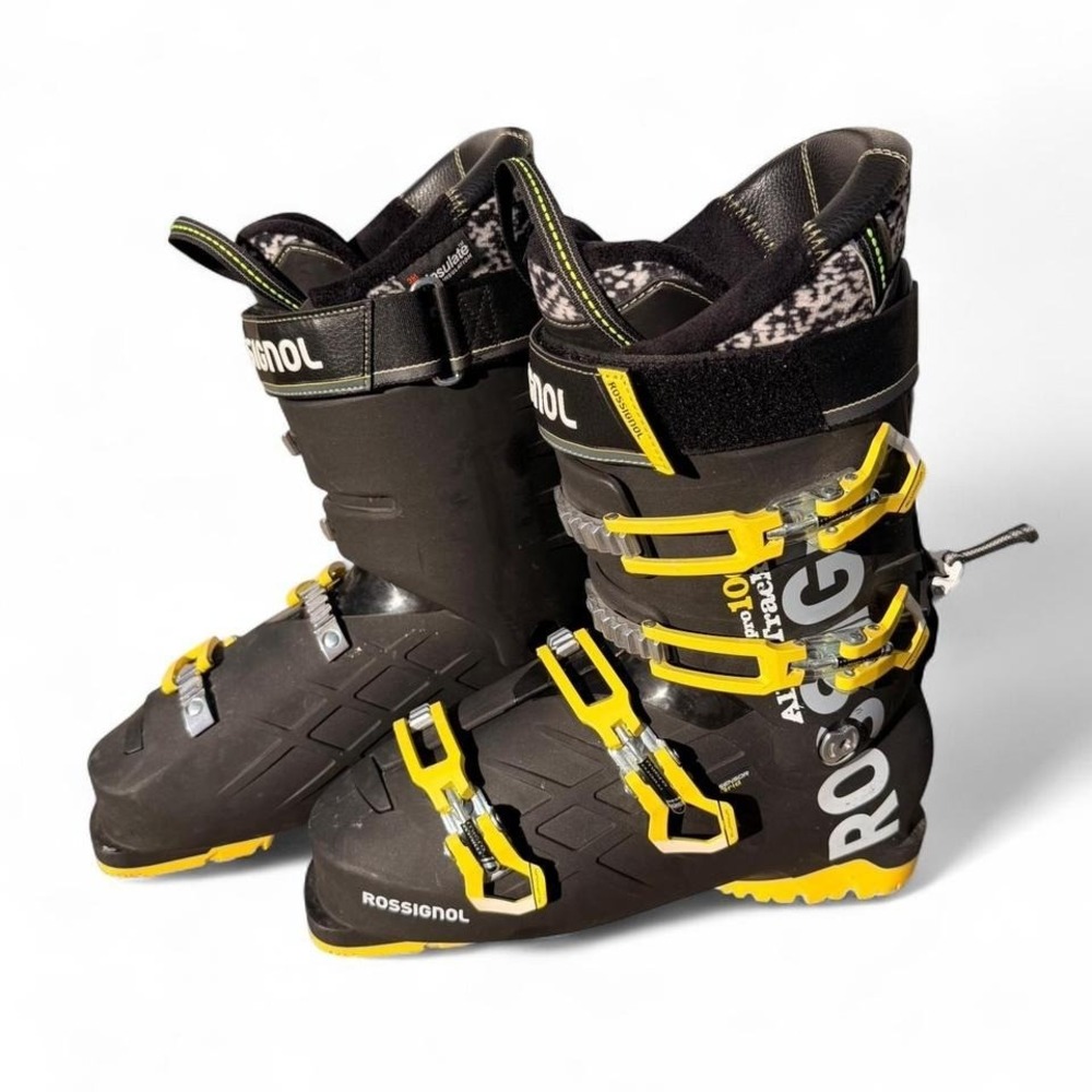 Rossignol ALLTRACK PRO 100 SKI BOOTS Black and Yellow 28.5